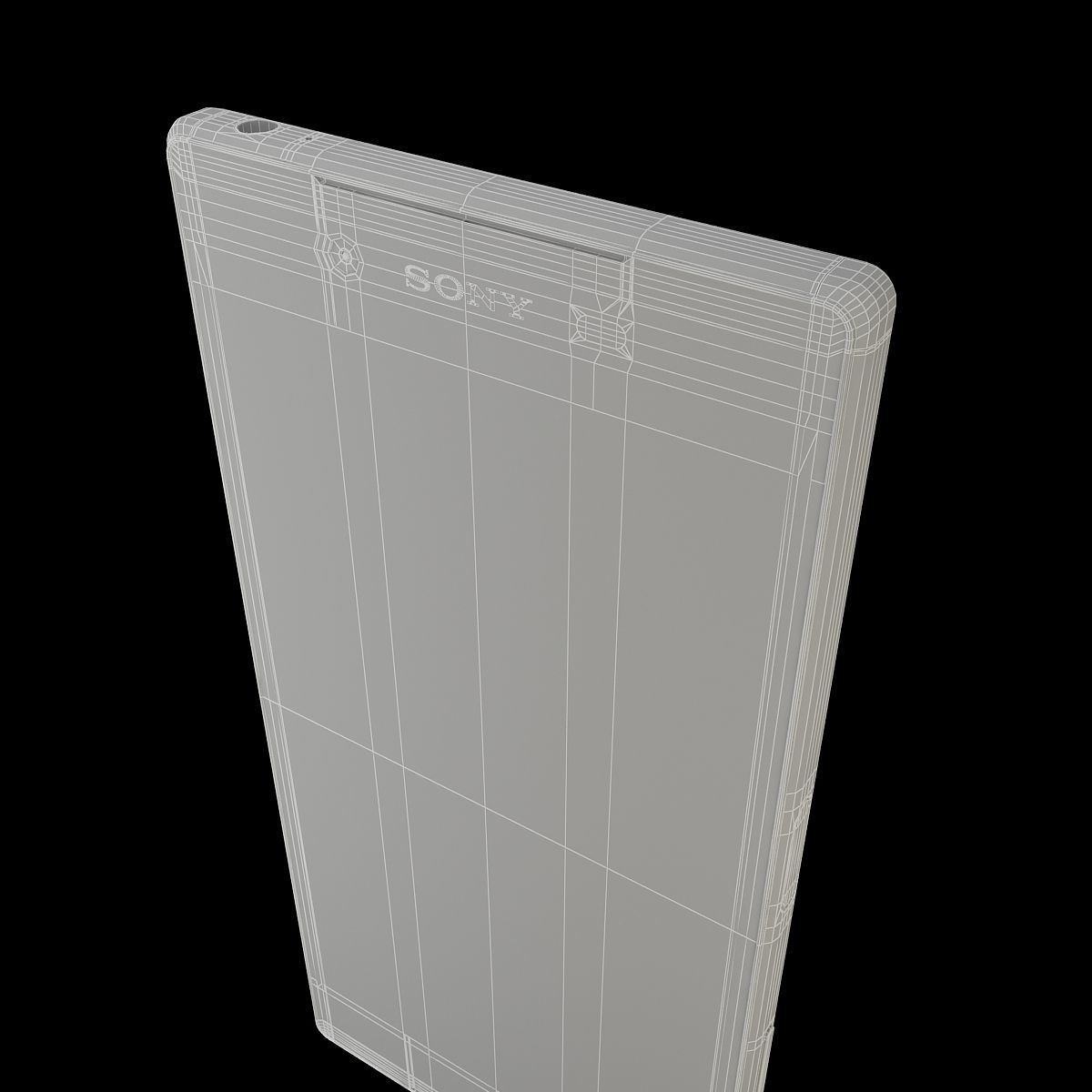 Sony Xperia Z5 Gold 3D model_32