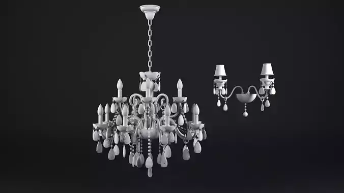 chandlier high detail