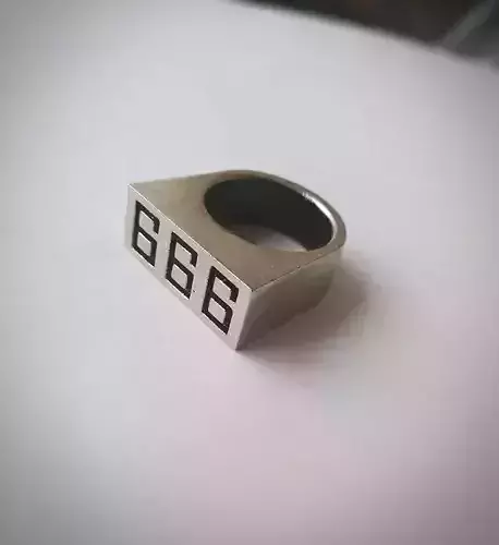 Ring 666 Fran Katekyo Hitman Reborn 3D print model