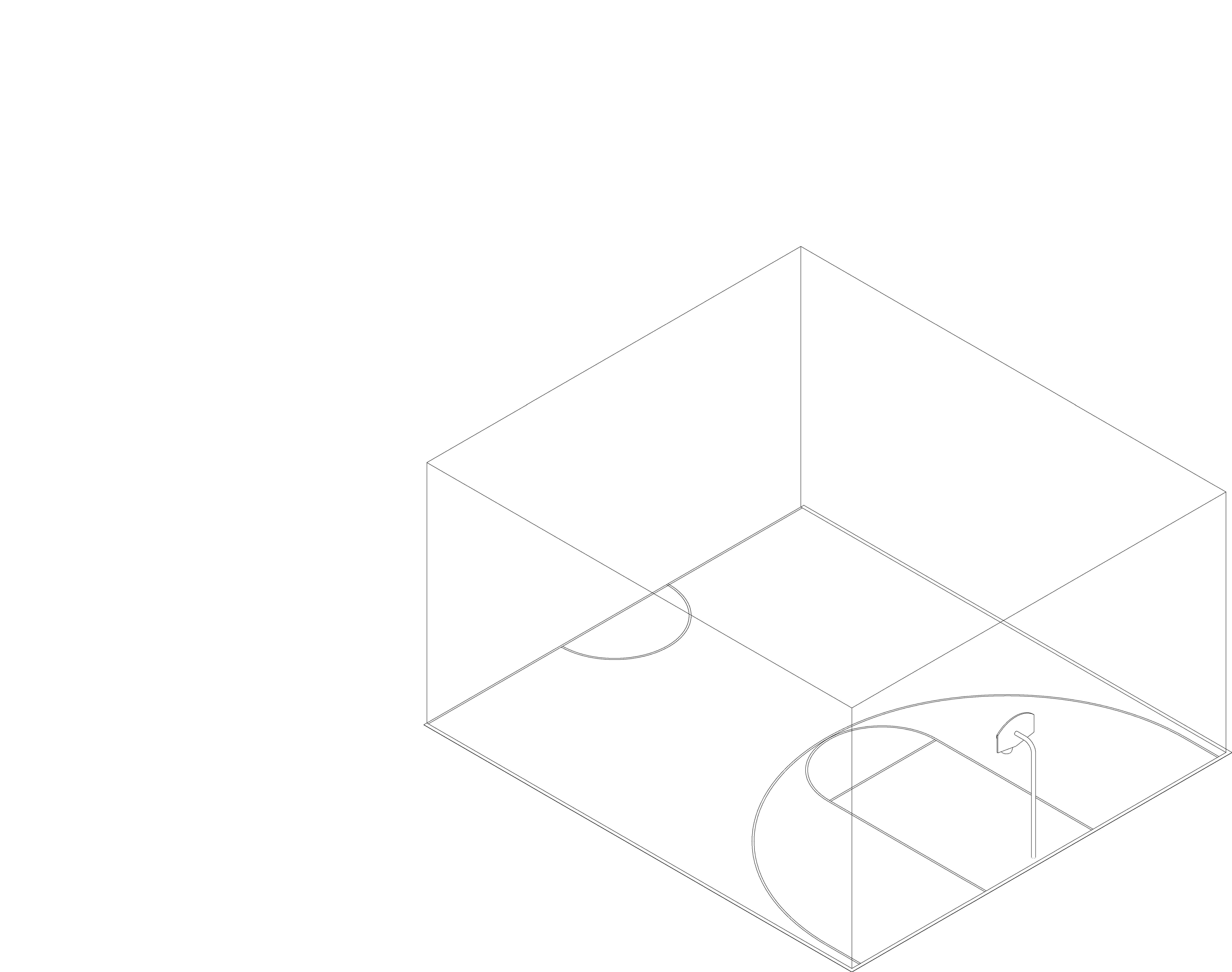 Parametric Basketball Full and Half Court 3D model_5