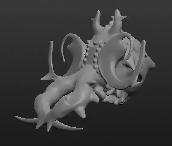 Emblem octopus skull