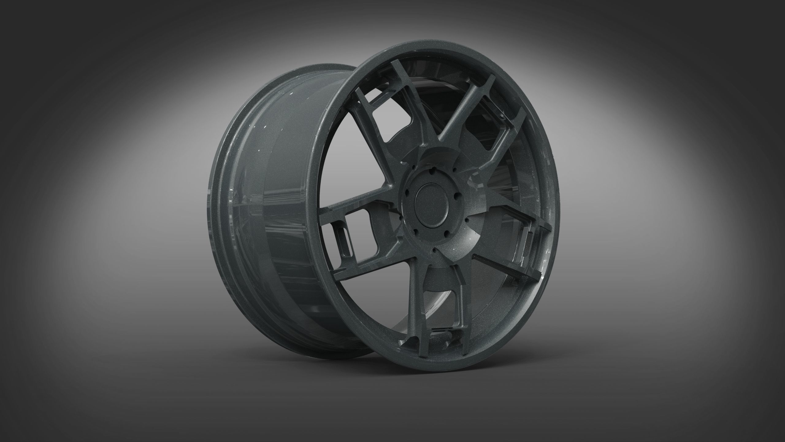 wheels rims car  3D model_1