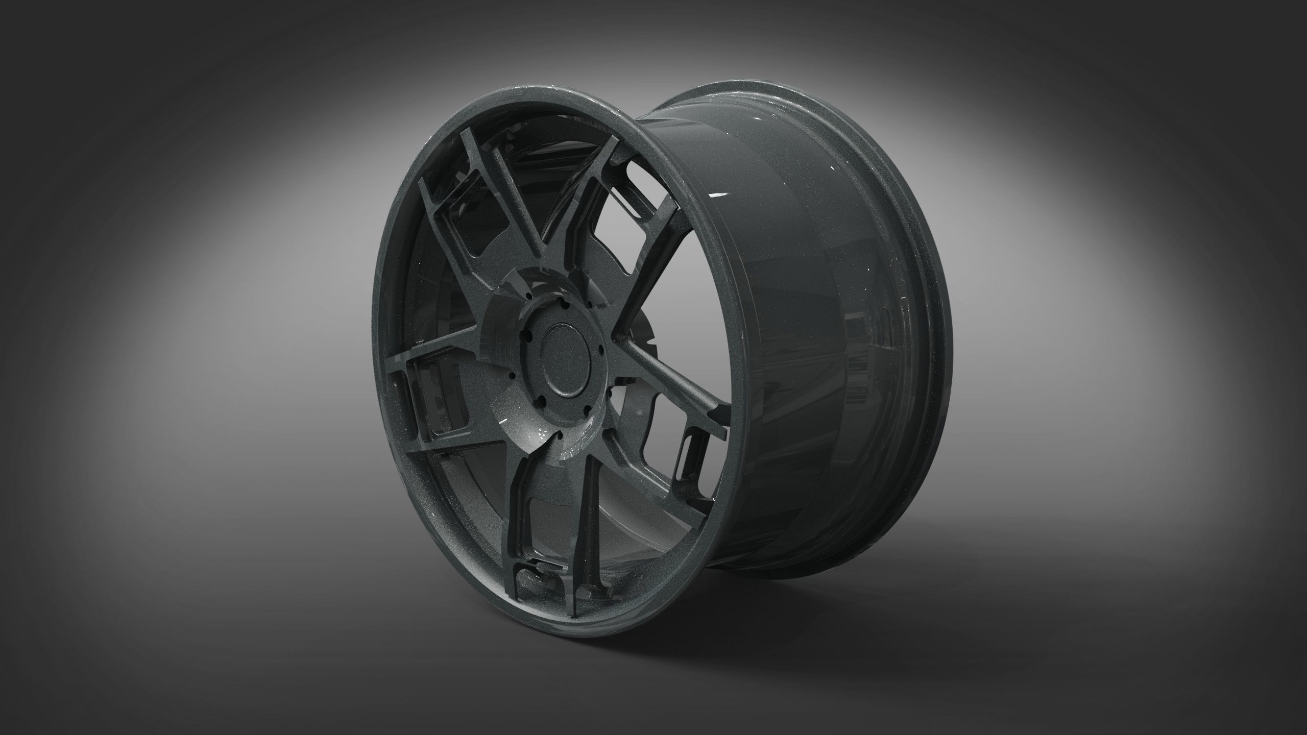wheels rims car  3D model_2