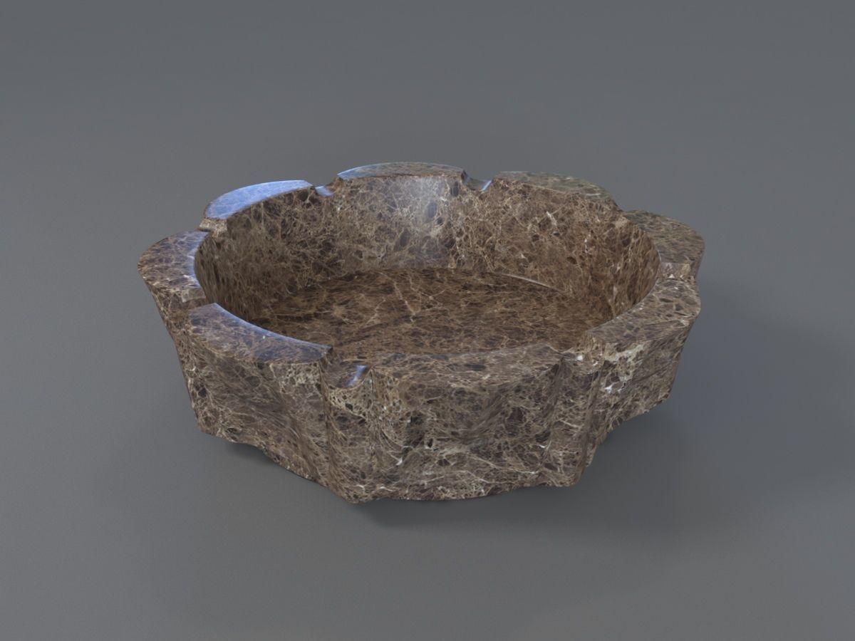 Decorative Ashtray  3D print model_4