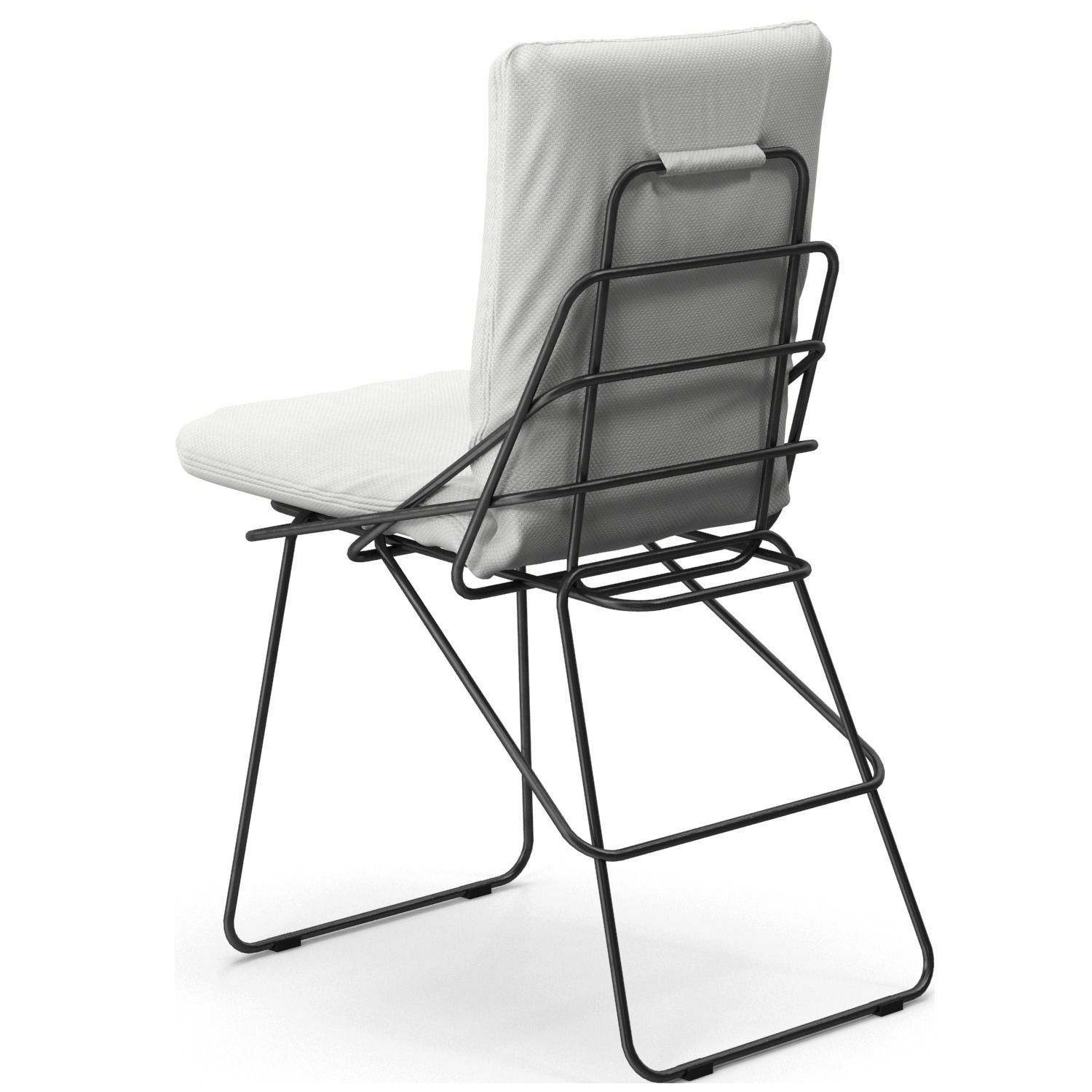 Sof sof chair Frate table by Driade 3D model_3
