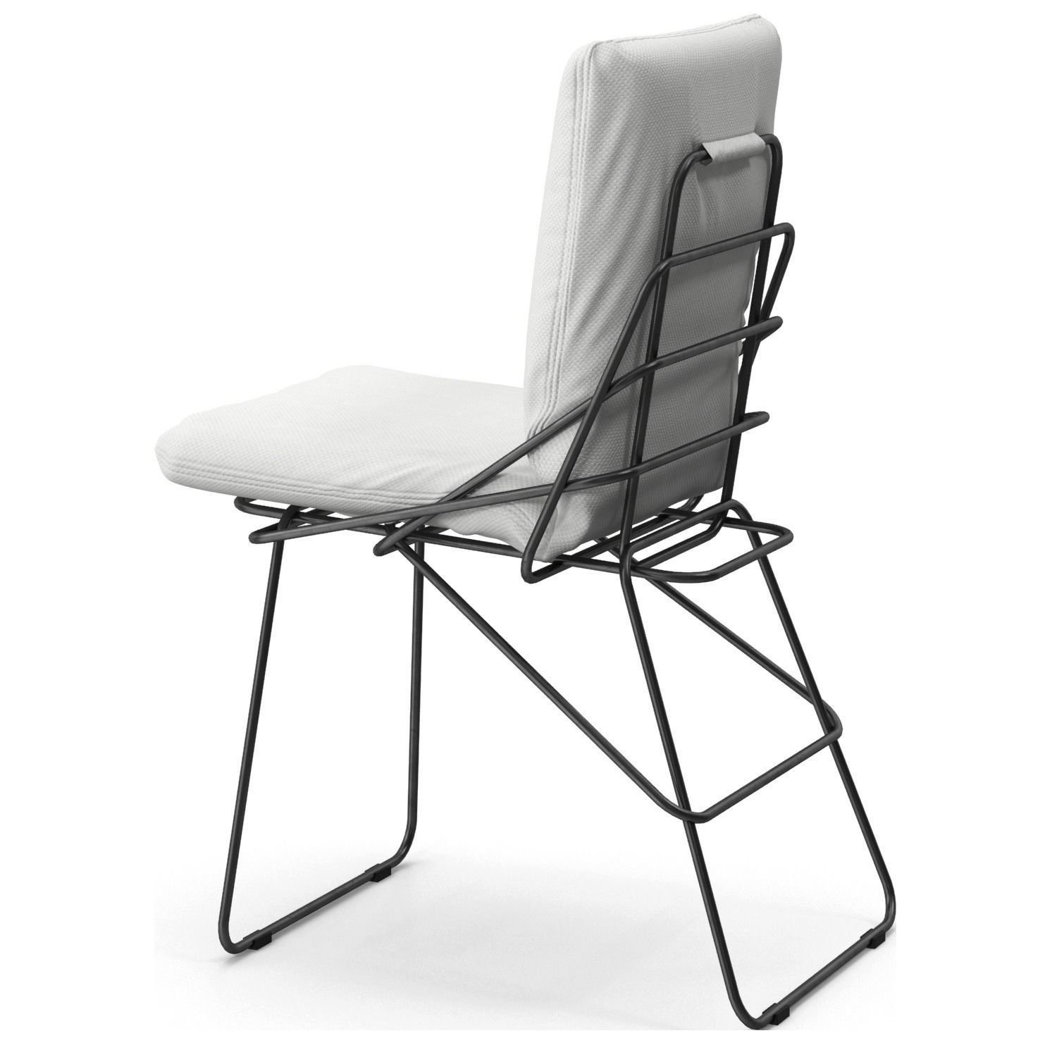 Sof sof chair Frate table by Driade 3D model_4