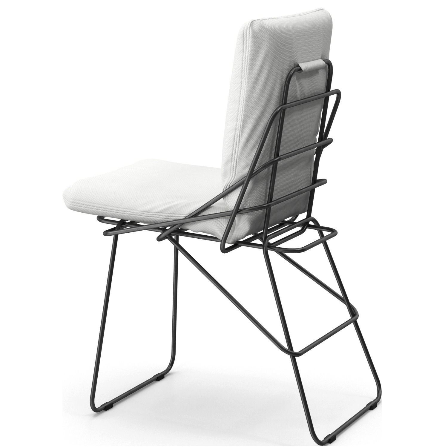 Sof sof chair Frate table by Driade 3D model_14