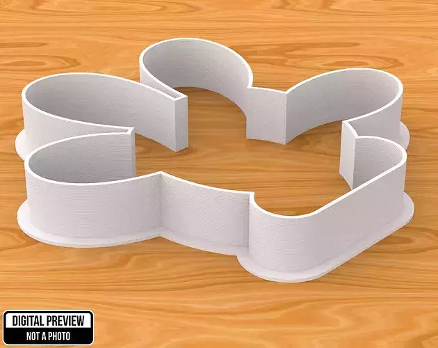 Mickey or Minnie Mouse Hand Cookie Cutter