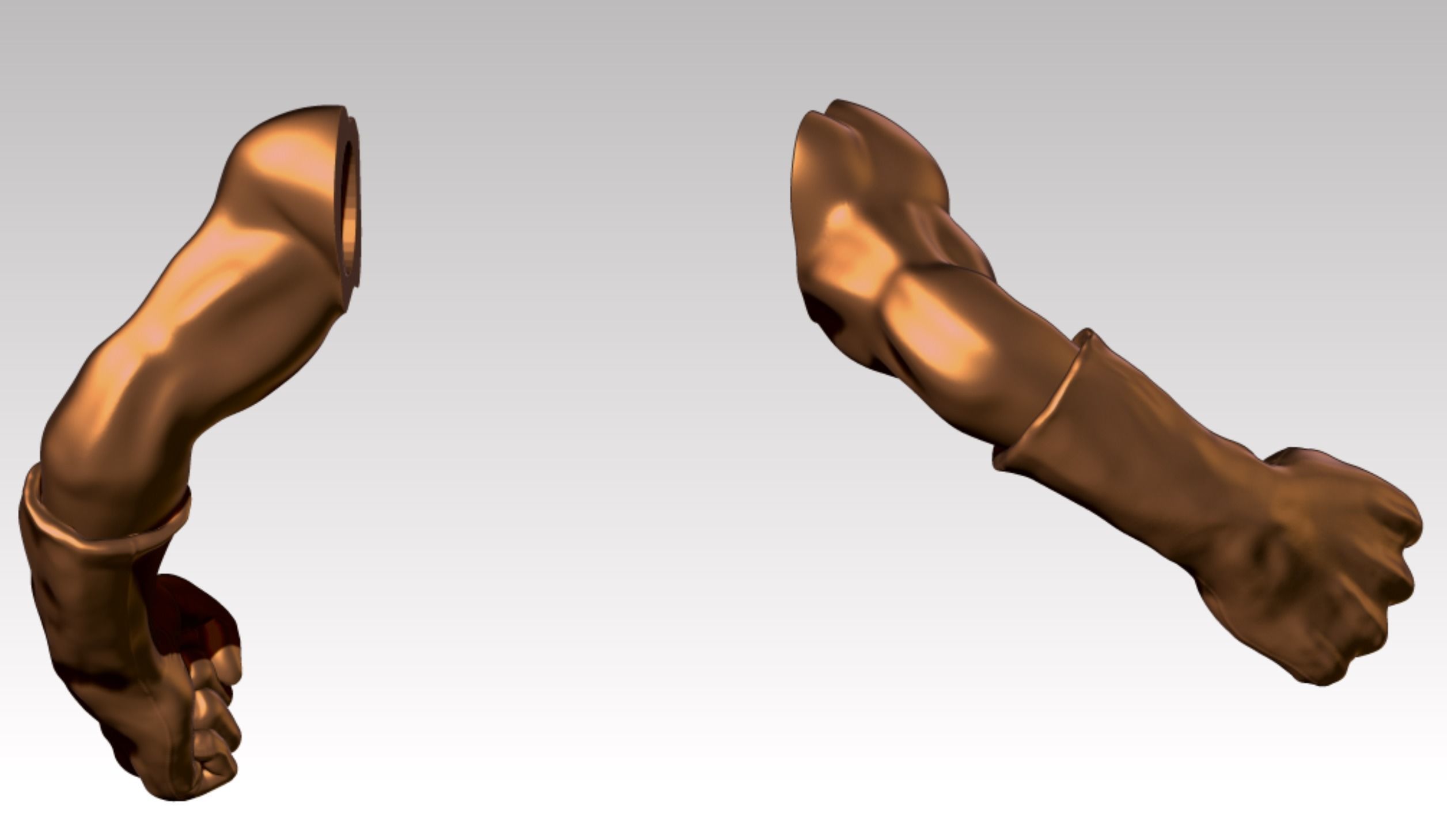 Saitama statue of man with cape 3D print model_2