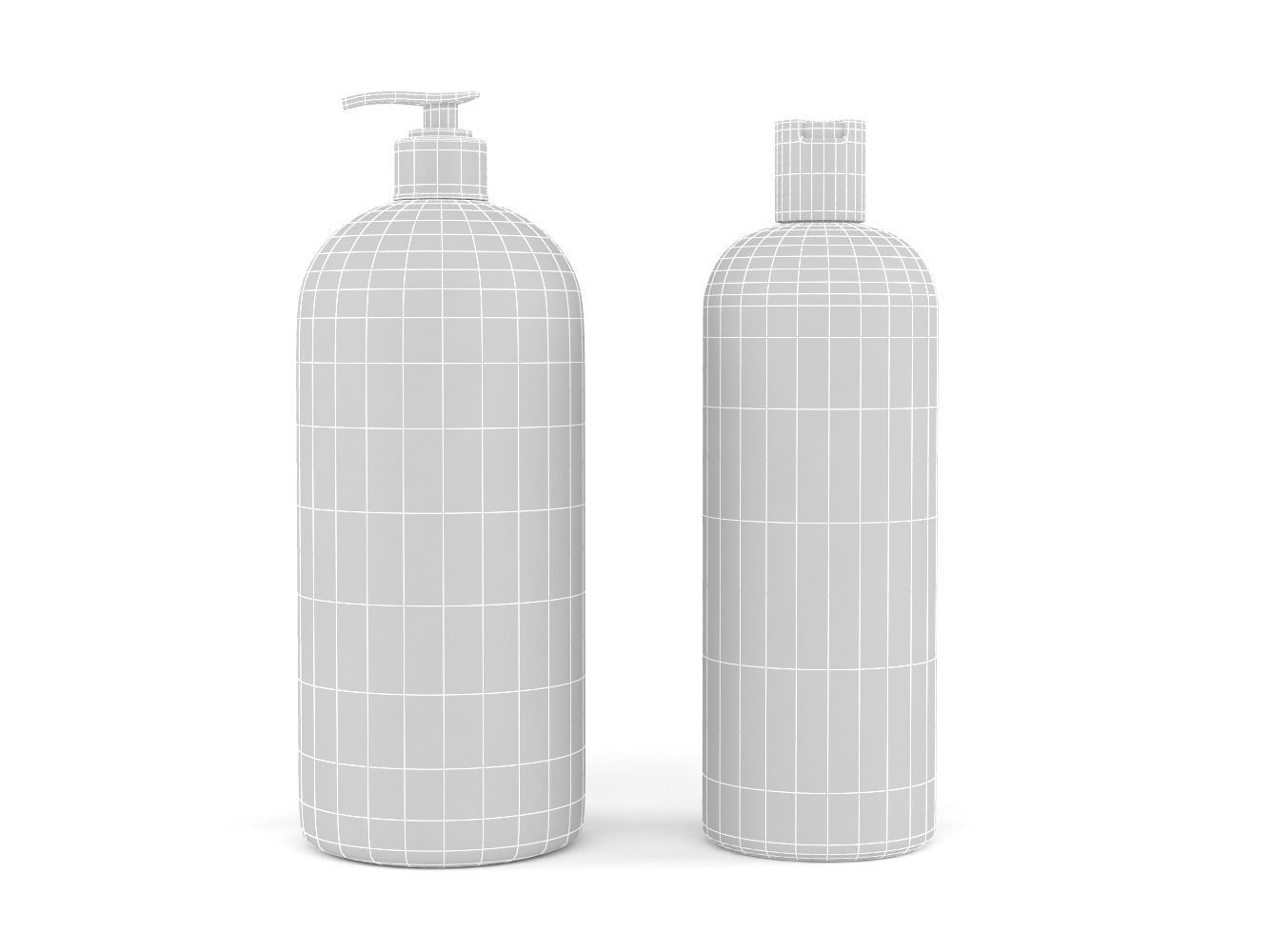 TRESemme Shampoo Smooth and Silky 3D model_7