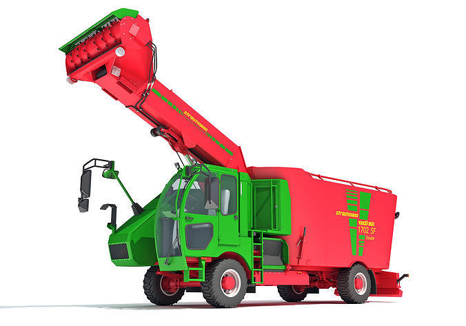 Strautmann Fodder Mixing Wagon Truck 3D model