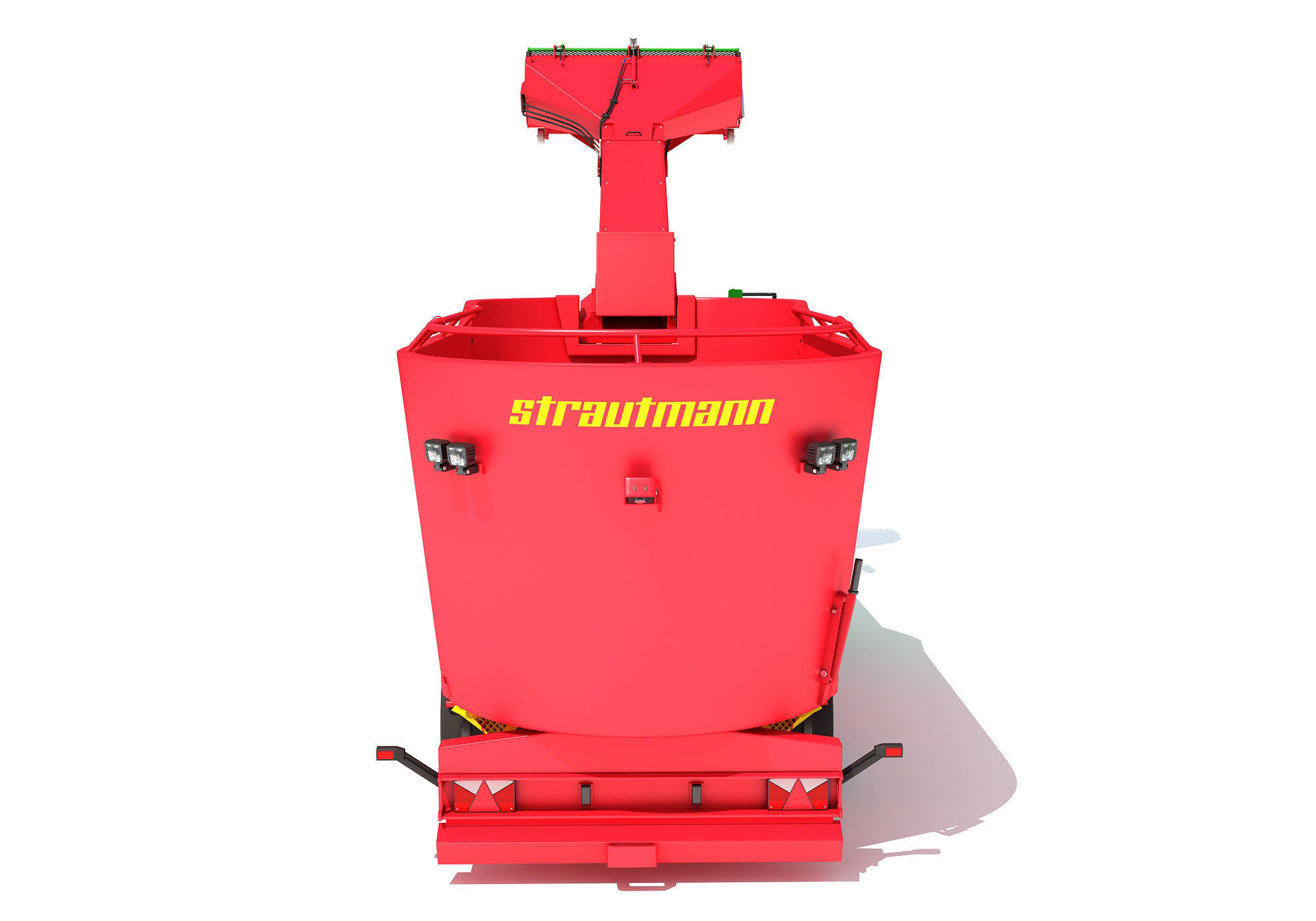 Strautmann Fodder Mixing Wagon Truck 3D model_5
