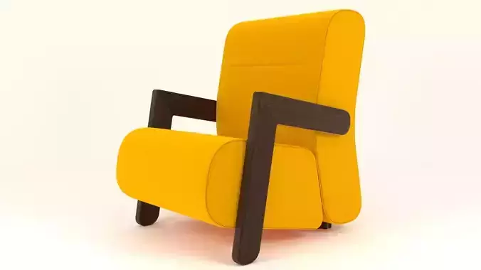 BASE Easy Chair - 3ds Max
