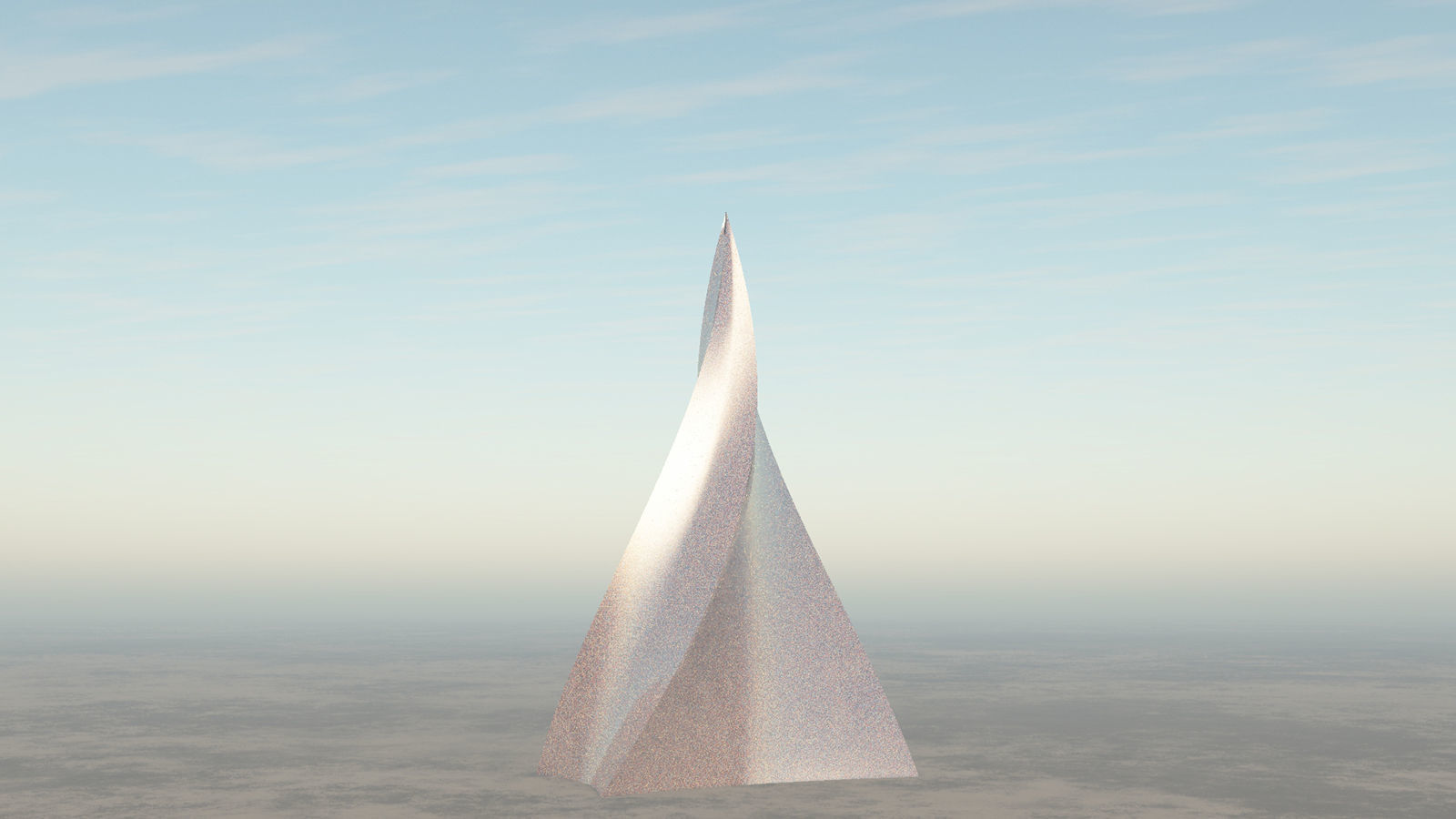 Spire building 3D model_2