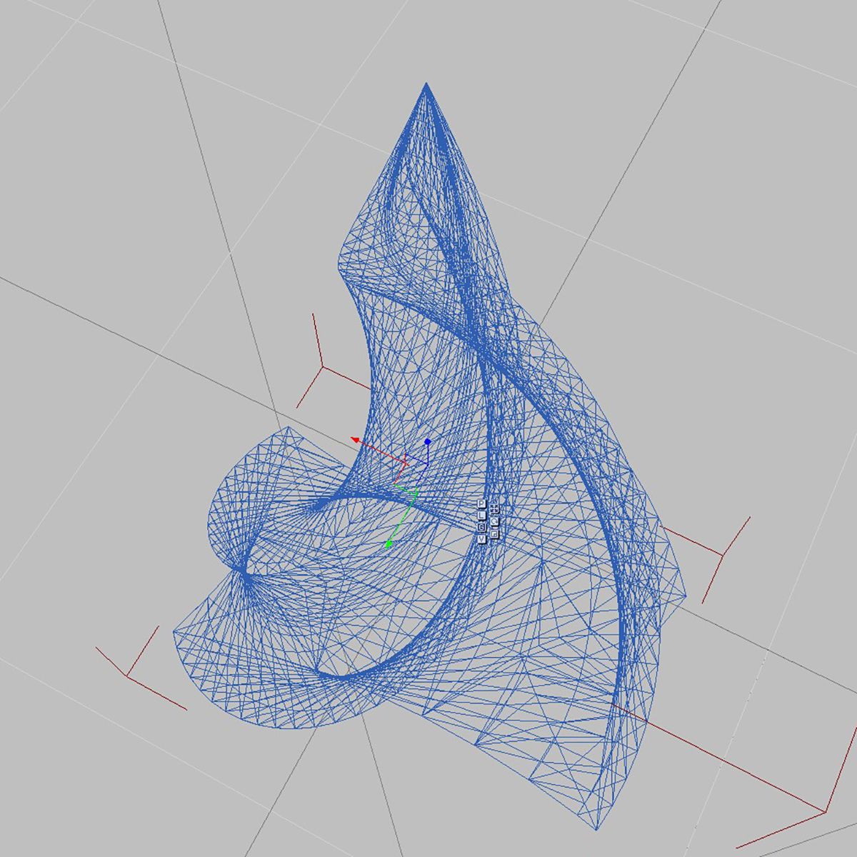 Spire building 3D model_6