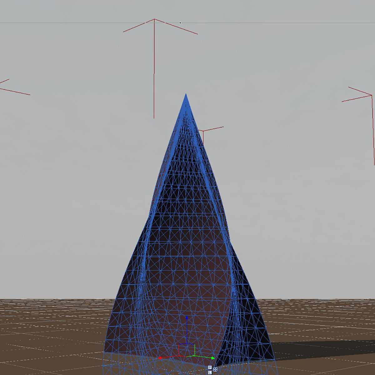 Spire building 3D model_4