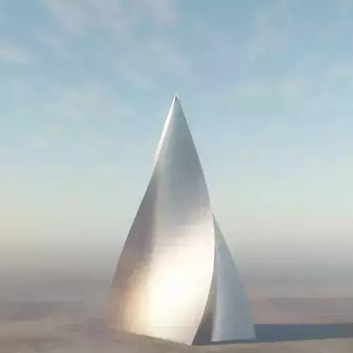 Spire building 3D model