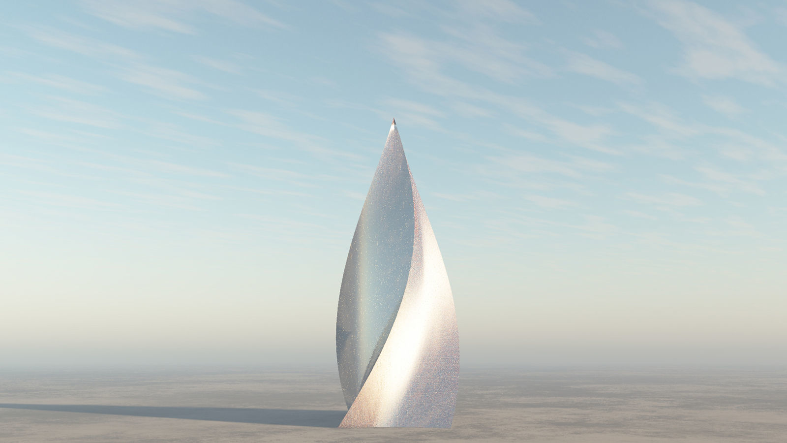 Spire building 3D model_1