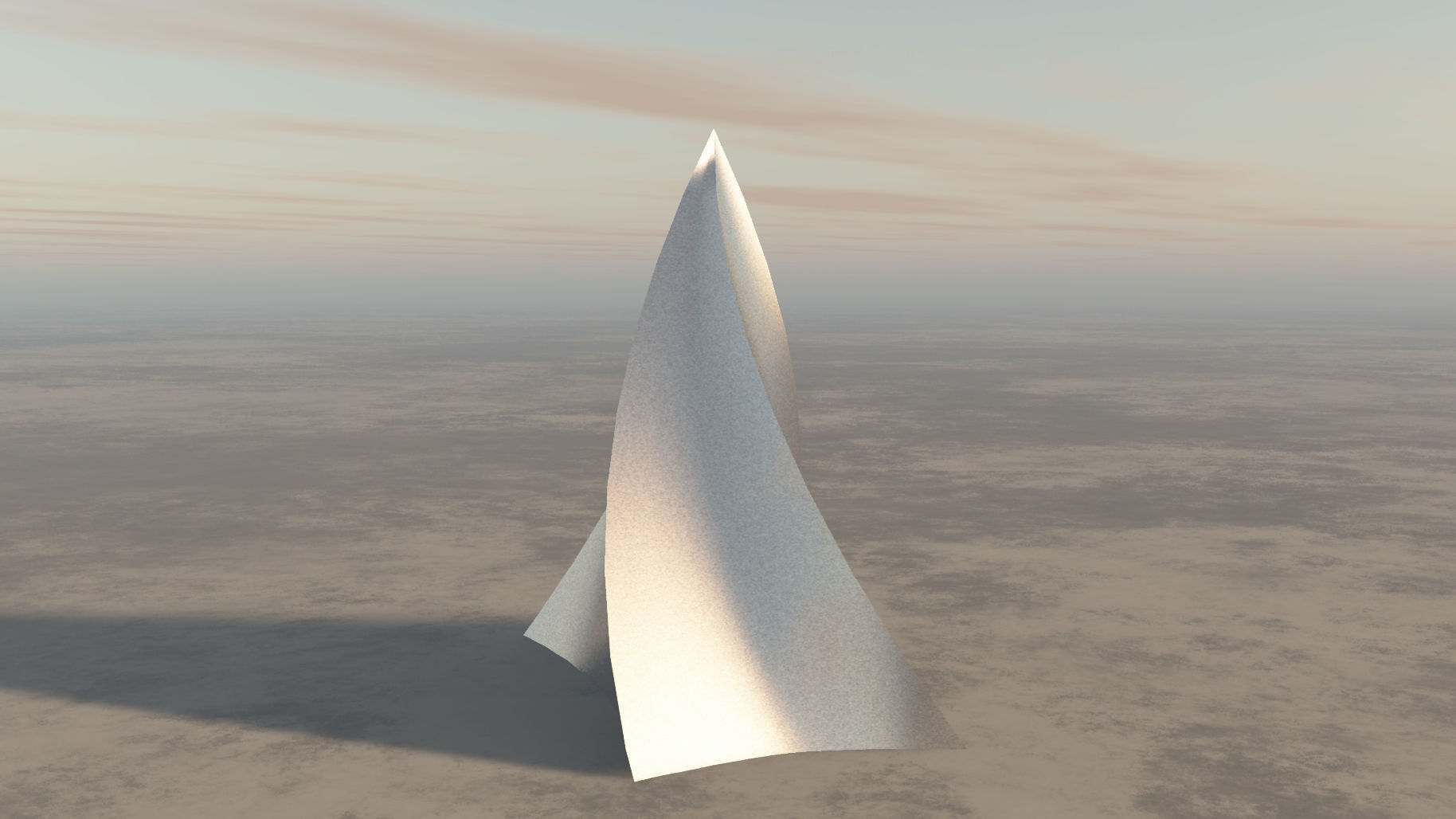 Twisted pyramid 3D model_5