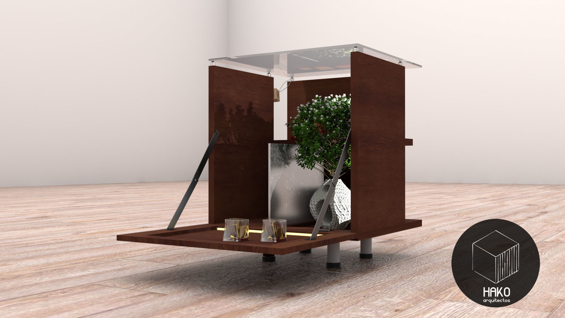 Cubic Table hk Free 3D model_3