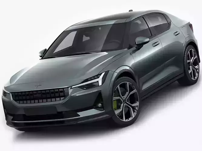 Polestar 2 2020 3D model