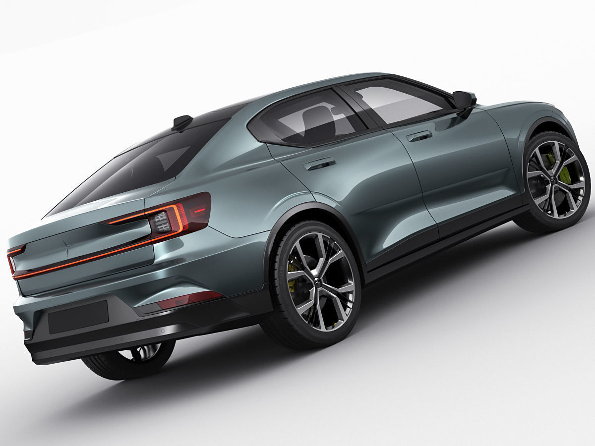 Polestar 2 2020 3D model_8