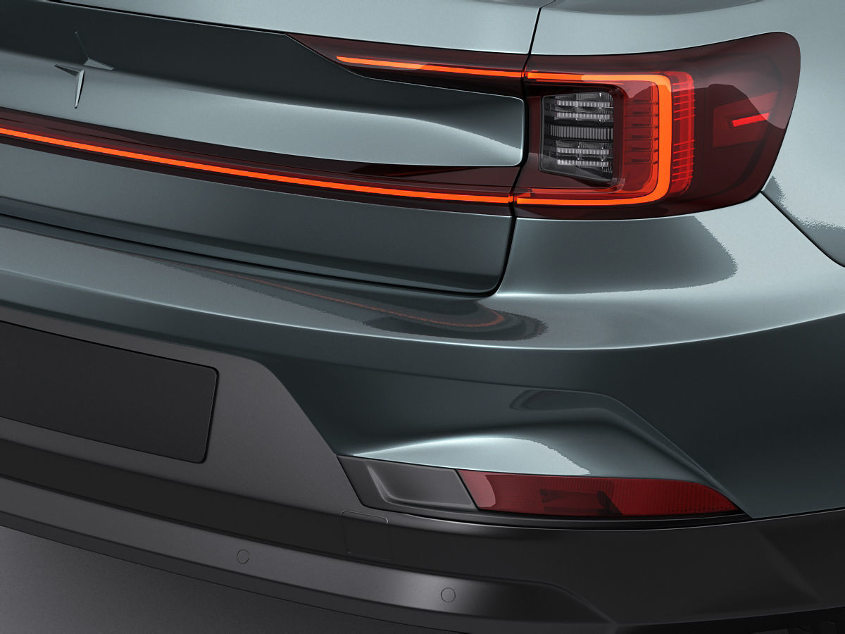 Polestar 2 2020 3D model_3