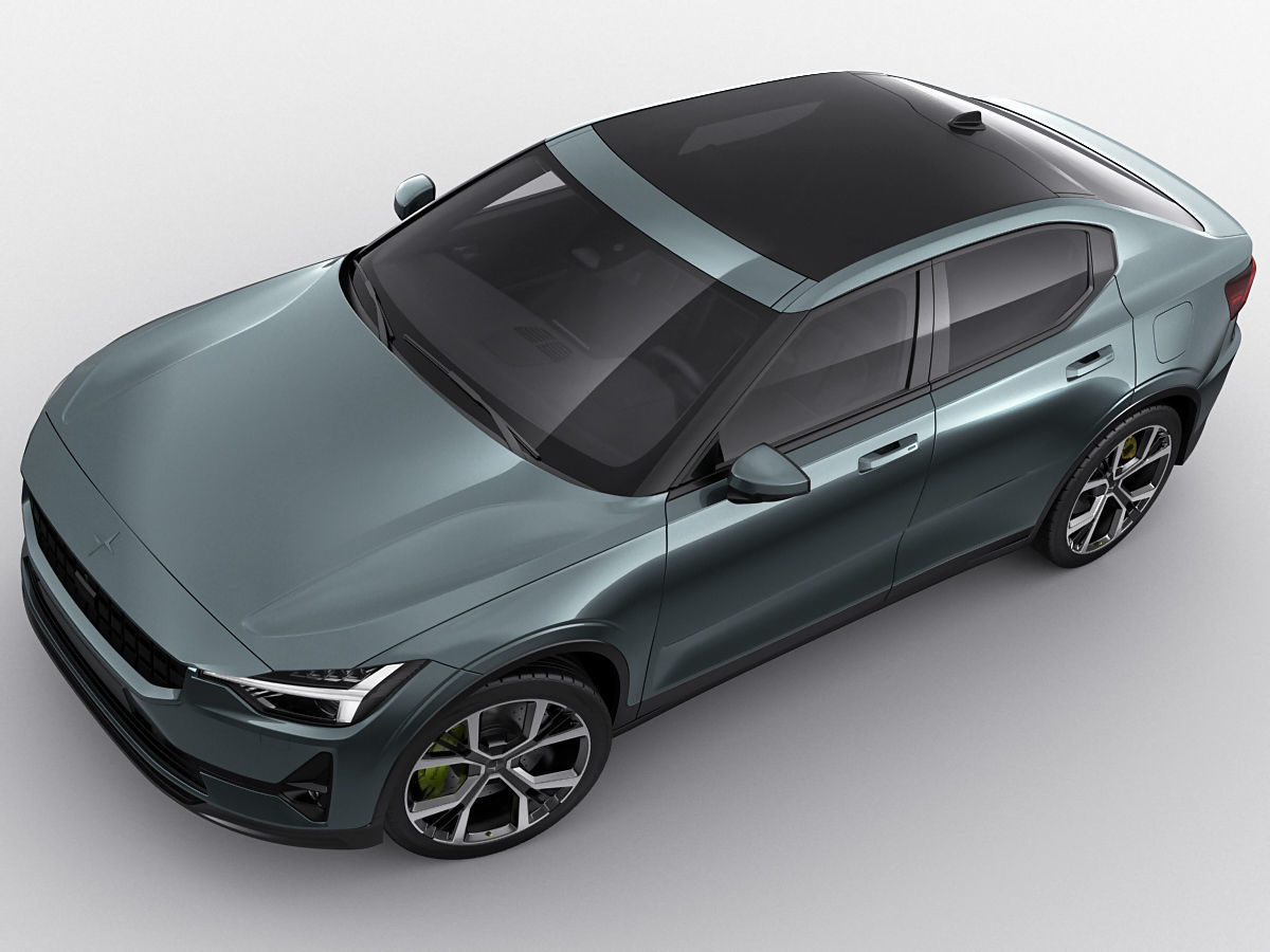 Polestar 2 2020 3D model_5