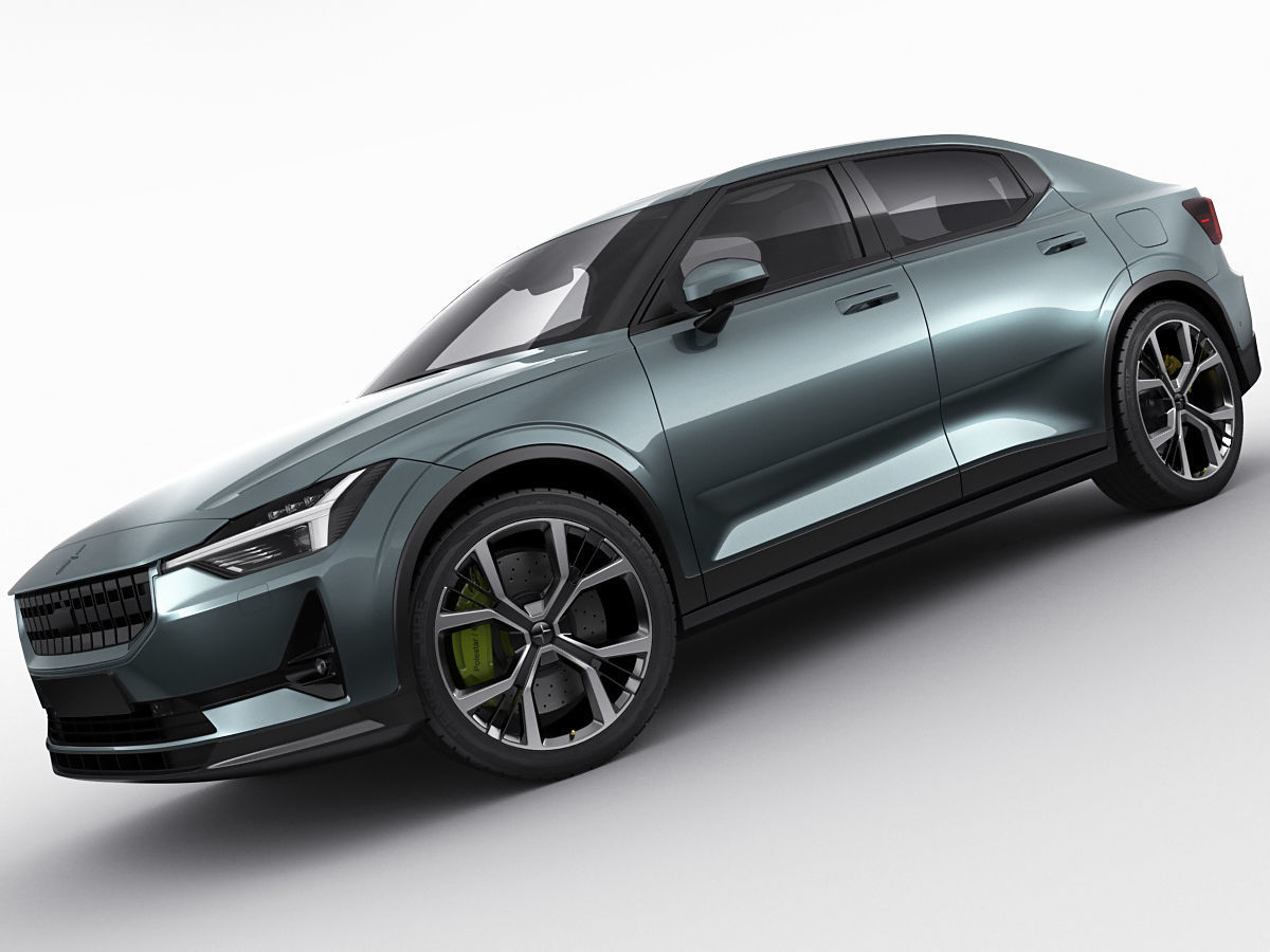 Polestar 2 2020 3D model_7
