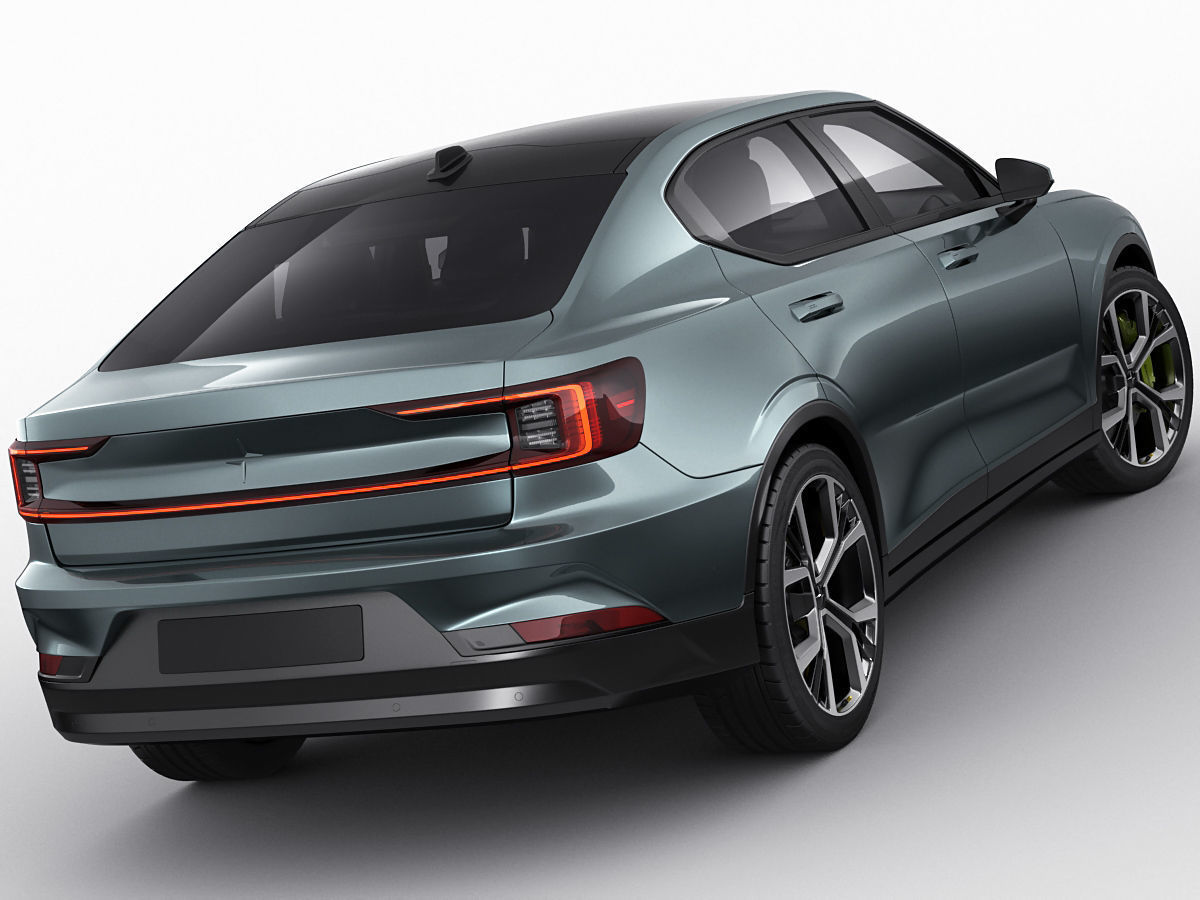 Polestar 2 2020 3D model_1