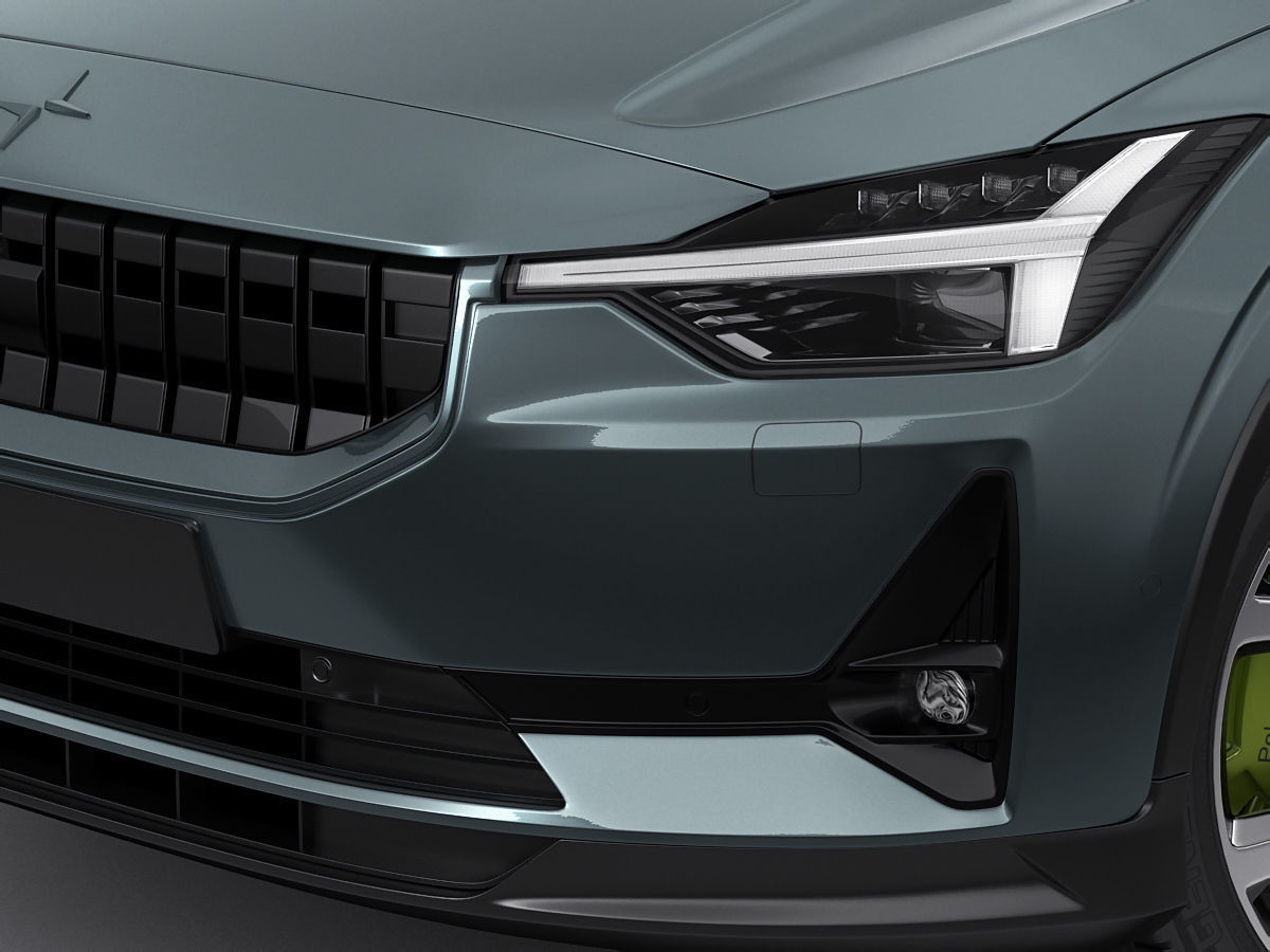 Polestar 2 2020 3D model_4