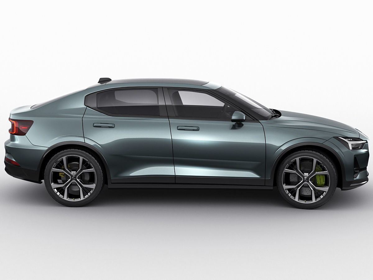 Polestar 2 2020 3D model_2