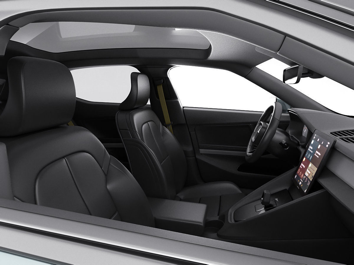 Polestar 2 2020 3D model_13