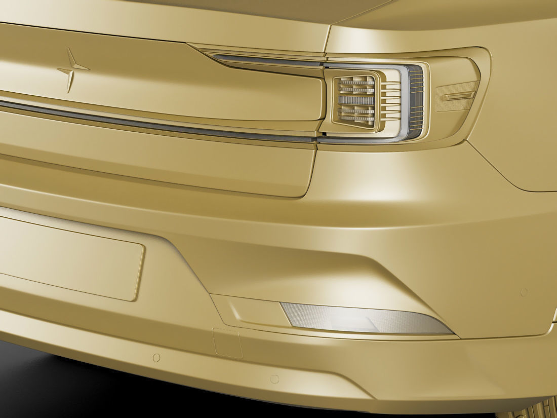 Polestar 2 2020 3D model_19