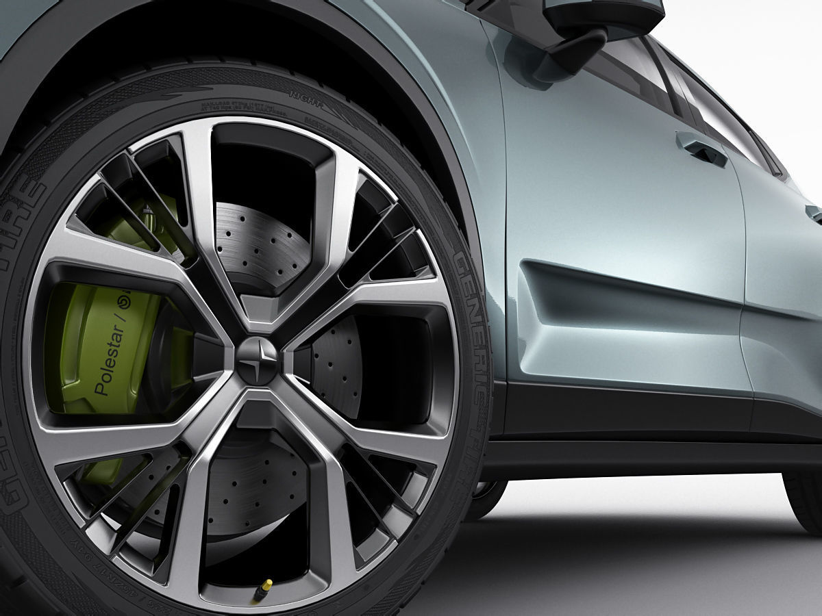 Polestar 2 2020 3D model_9