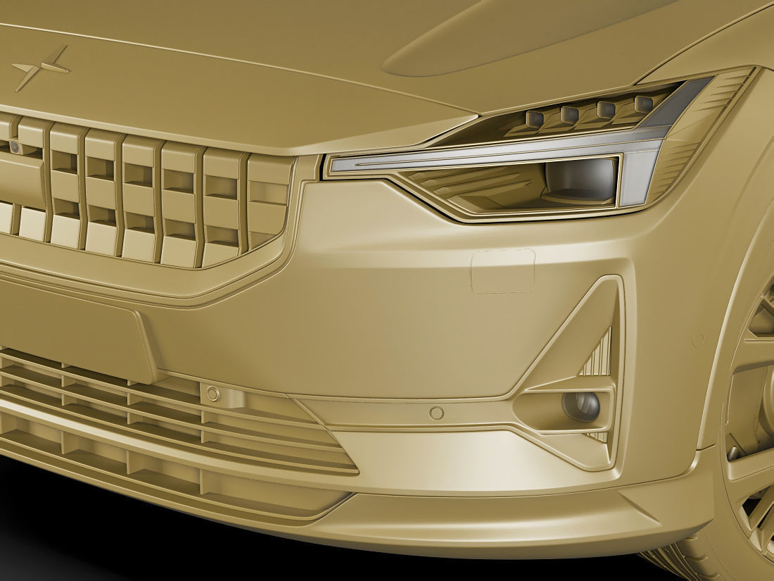 Polestar 2 2020 3D model_18