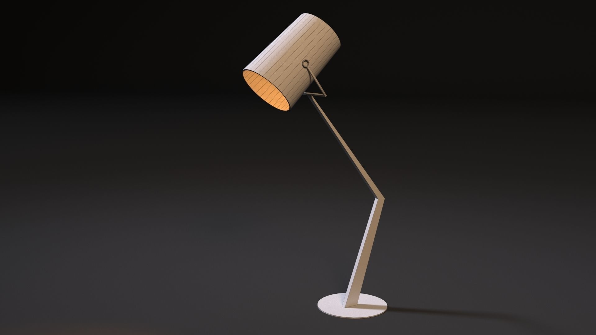 floor lamp 3D model_5