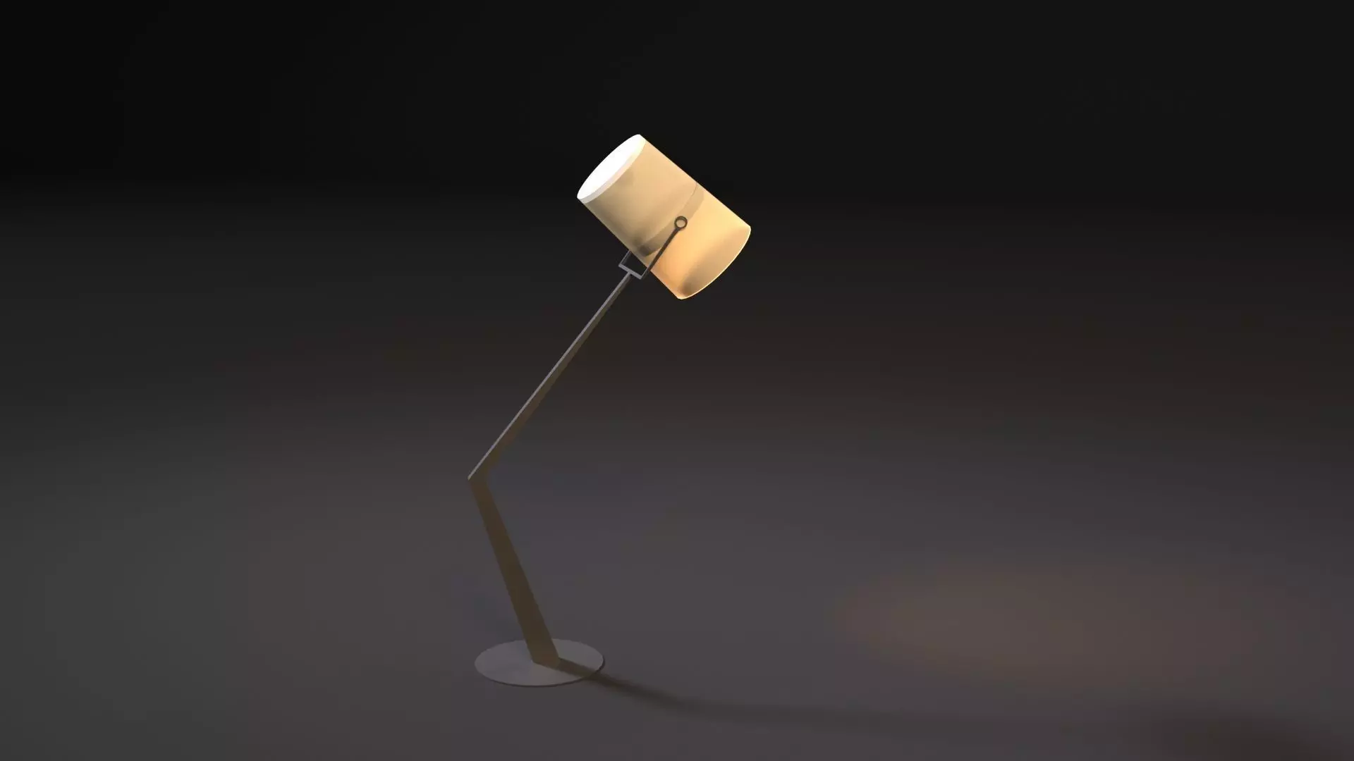 floor lamp 3D model_0