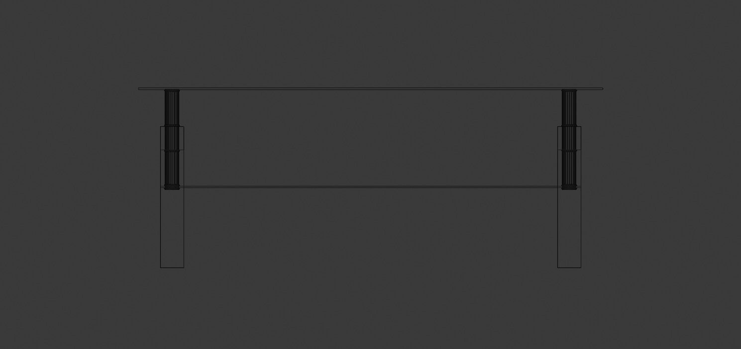 Coffee Table 3D model_4