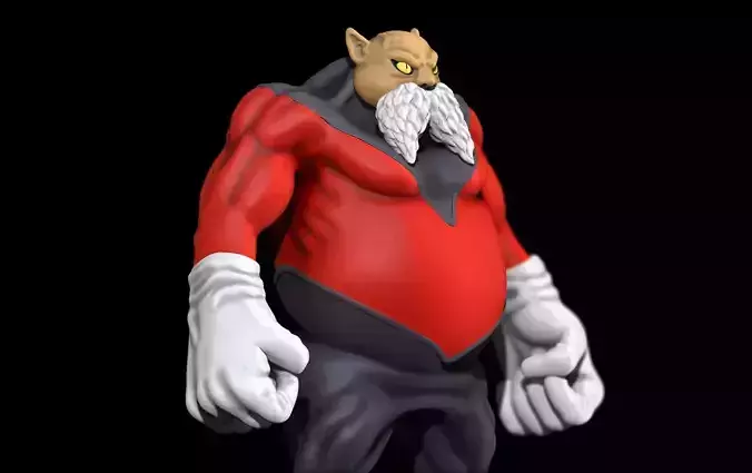 Toppo superhero 3D print model
