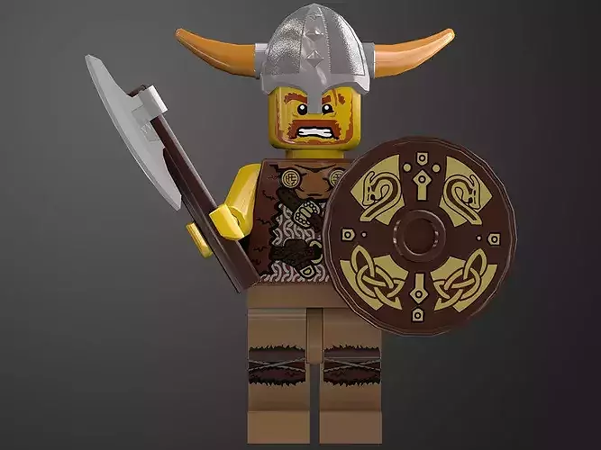 Viking Legoman Game Ready PBR