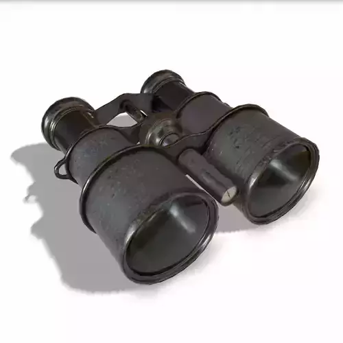 Black Vintage Binocular