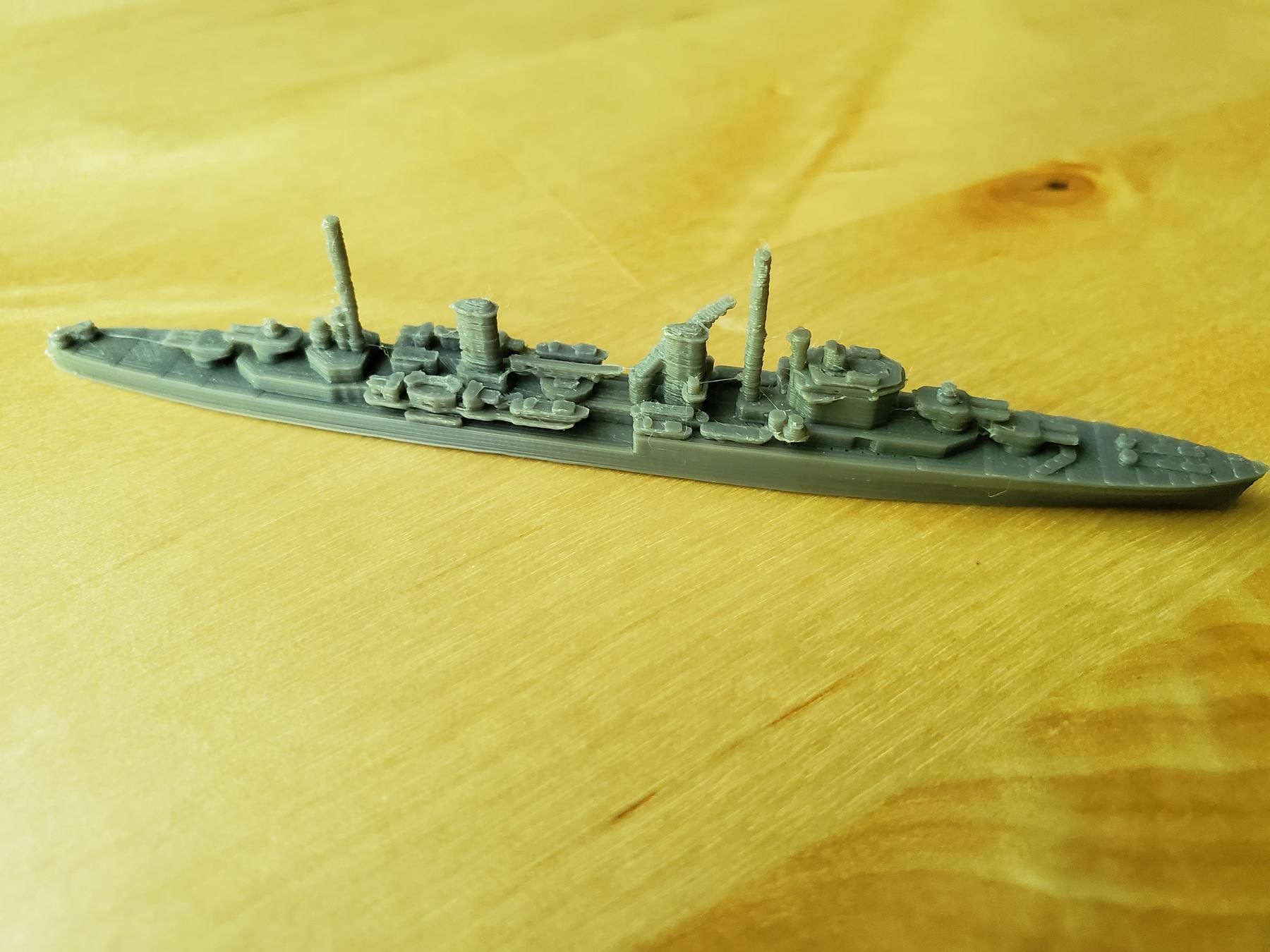 British Perth-Class Crusier 3D print model_5