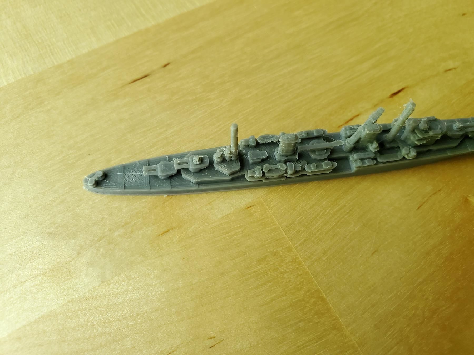 British Perth-Class Crusier 3D print model_8