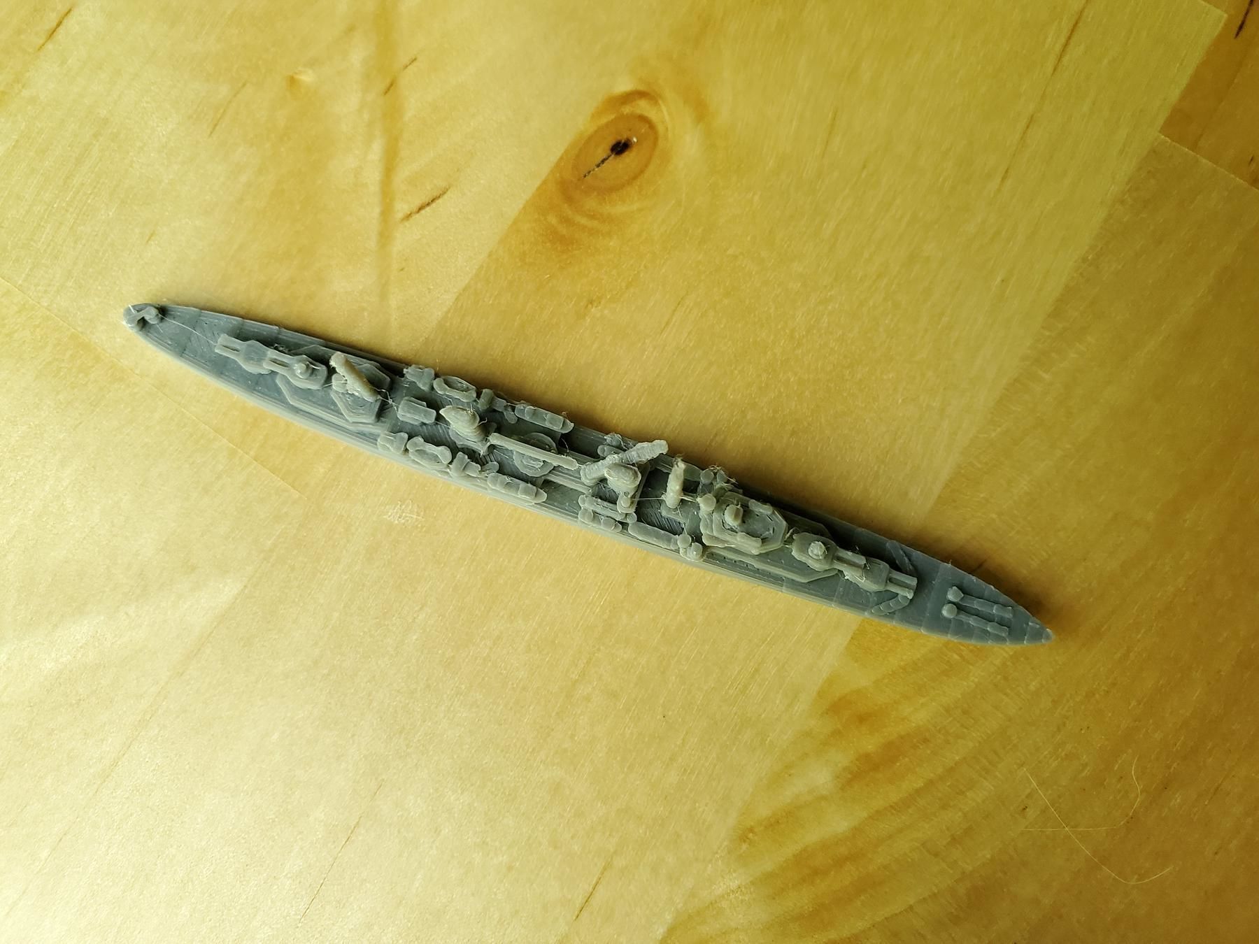 British Perth-Class Crusier 3D print model_2