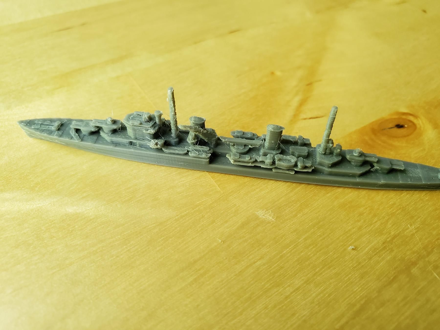 British Perth-Class Crusier 3D print model_6