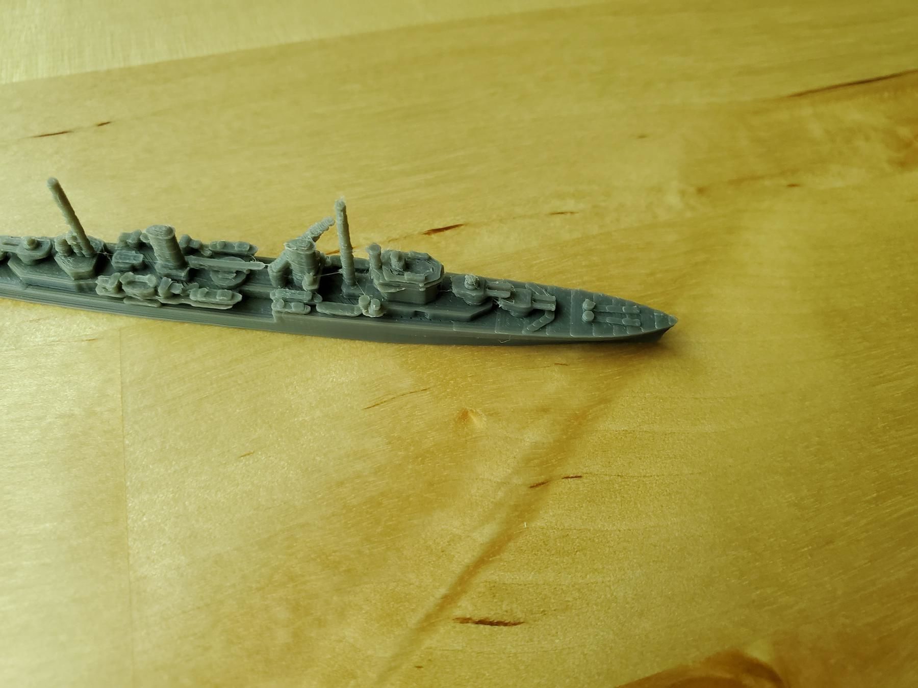 British Perth-Class Crusier 3D print model_9