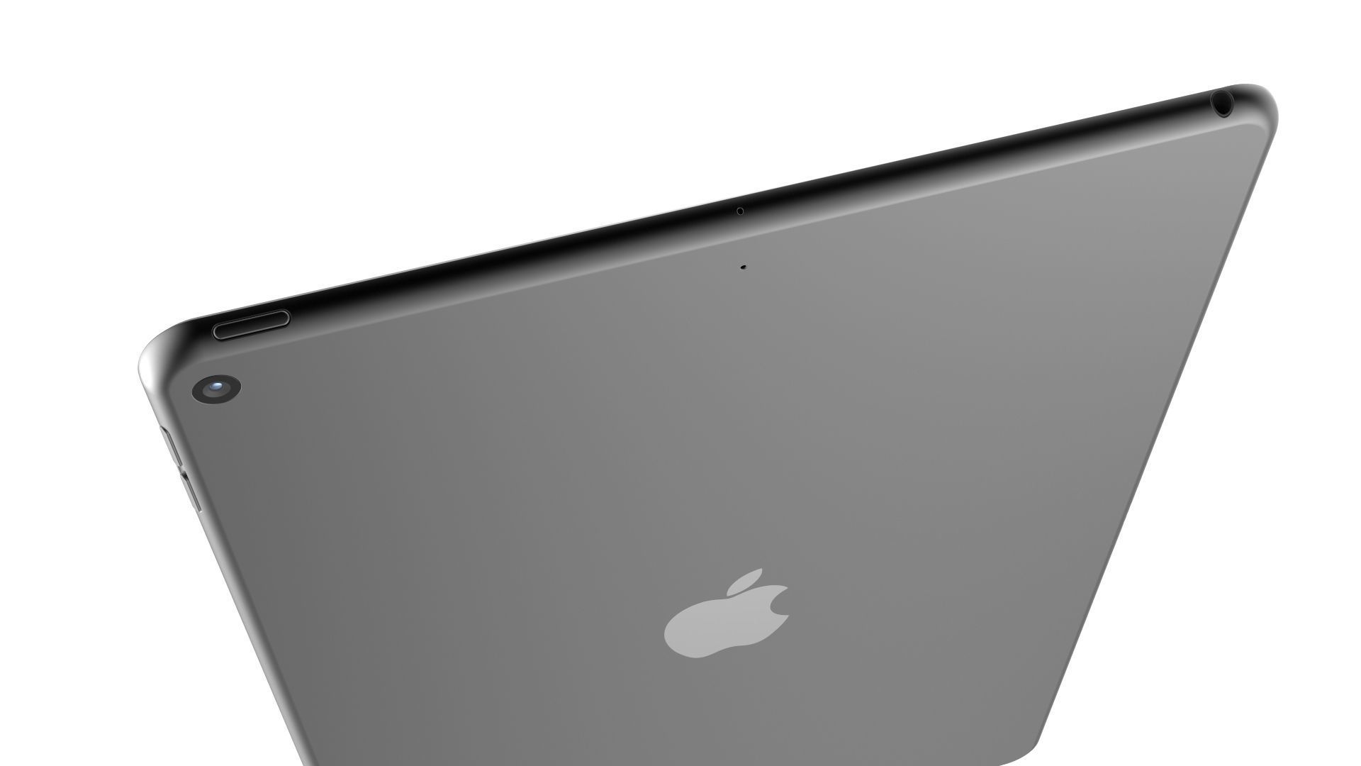 iPad Air 10 5-inch Space Gray 3D model_11