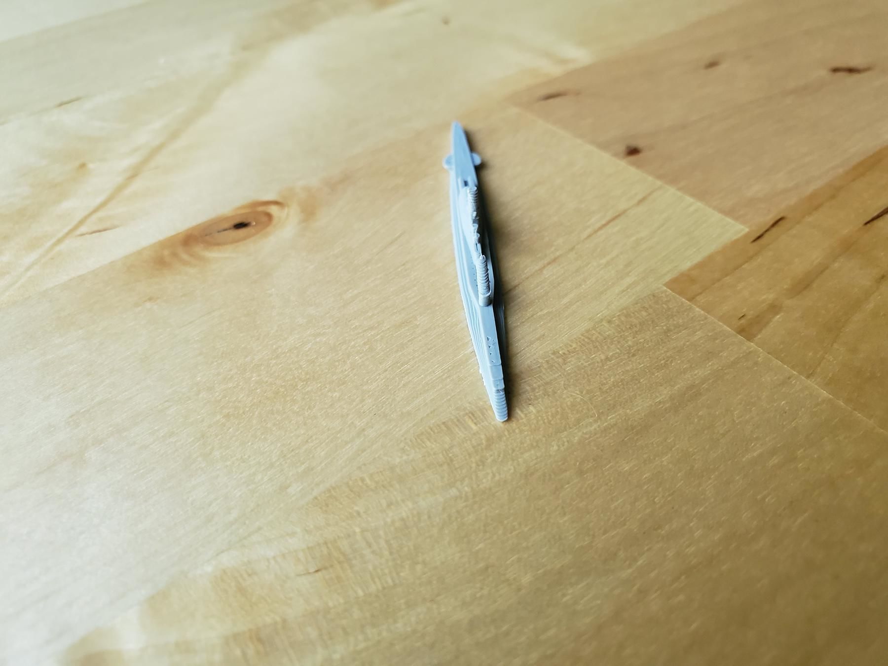 French Submarine Surcouf 3D print model_6