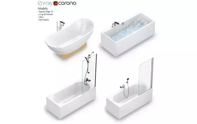 Villeroy and Boch bath set 56 